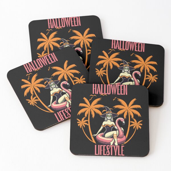 Item preview, Halloween Lifestyle Beach Witch designed and sold by LuminOrb.