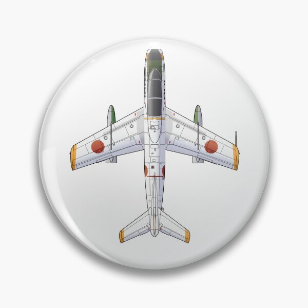 Item preview, JASDF T-1A "HATSUTAKA" Trainer Aircraft EARLY HD 4C Illustration designed and sold by MIL-ART-JPN.