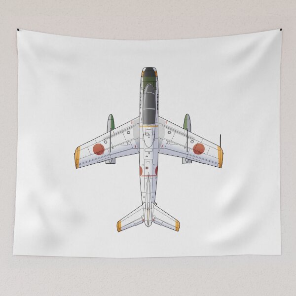 Item preview, JASDF T-1A "HATSUTAKA" Trainer Aircraft EARLY HD 4C Illustration designed and sold by MIL-ART-JPN.