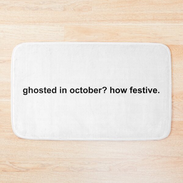 Item preview, ghosted in october? how festive designed and sold by KingaDesigns.