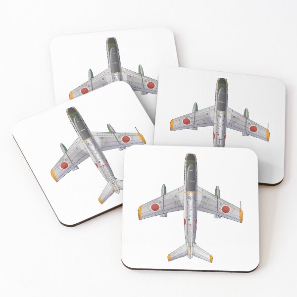 Item preview, JASDF T-1A "HATSUTAKA" Trainer Aircraft HD 4C Illustration designed and sold by MIL-ART-JPN.