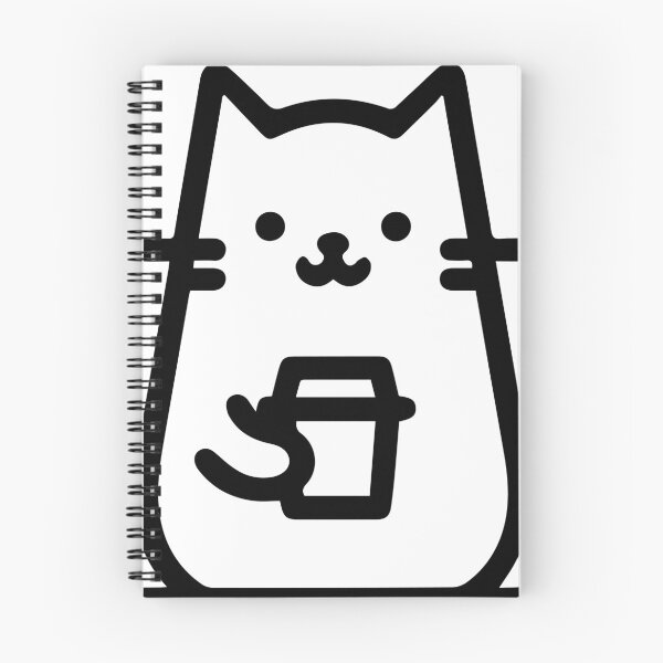 Artikelvorschau, Katzenkaffeeaufkleber entworfen und verkauft von Me-design34.