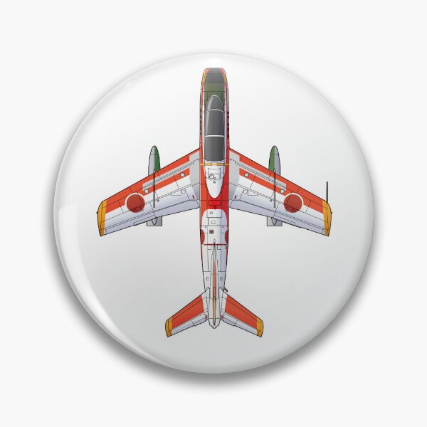 Item preview, JASDF T-1A "HATSUTAKA" Trainer Aircraft LATE HD 4C Illustration designed and sold by MIL-ART-JPN.