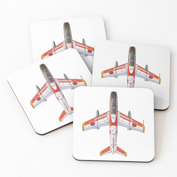 Item preview, JASDF T-1A "HATSUTAKA" Trainer Aircraft LATE HD 4C Illustration designed and sold by MIL-ART-JPN.