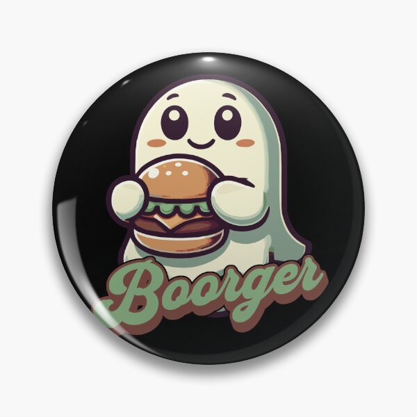 Item preview, Ghost Boorger Hamburger Freund designed and sold by LuminOrb.