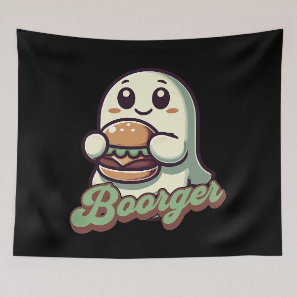 Item preview, Ghost Boorger Hamburger Freund designed and sold by LuminOrb.