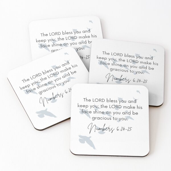 Item preview, The LORD bless you and keep you; the LORD make his face shine on you and be gracious to you. designed and sold by successmom.