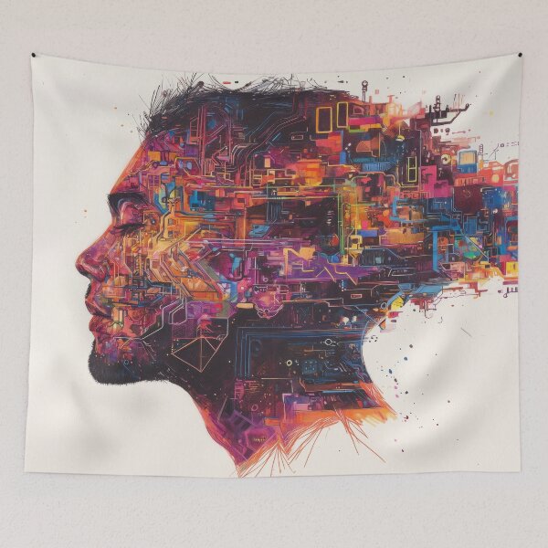 Item preview, Technicolor Thought Trail designed and sold by CHCOfficial.