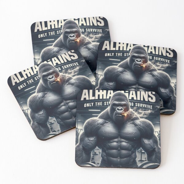 Item preview, Silver Back Alpha Gains Image designed and sold by neildoch.