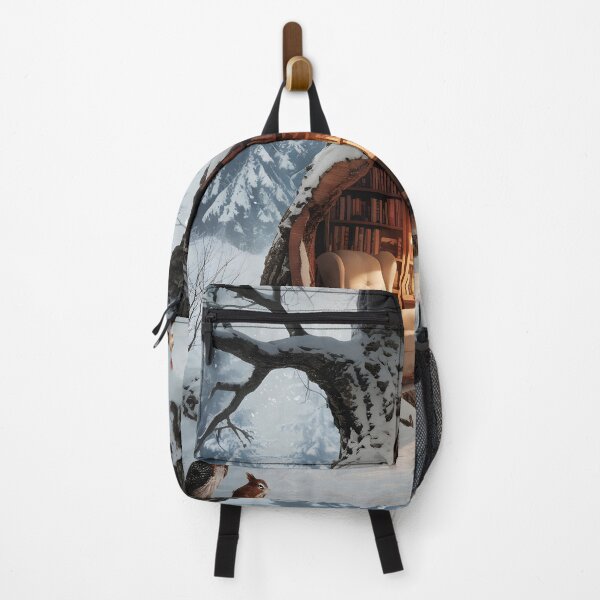 Item preview, Hidden Tree Library in Snowy Enchanted Forest designed and sold by ZetaDream.
