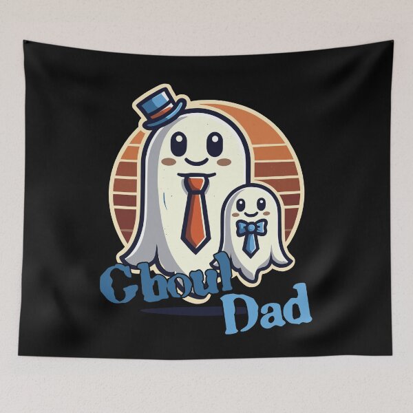 Item preview, Ghoul Dad Funny Ghost Design designed and sold by LuminOrb.