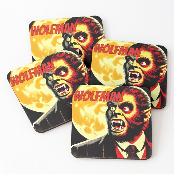 Item preview, Pulp Shadows Halloween - Wolfman designed and sold by It's By Shan.