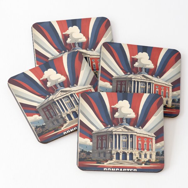 Item preview, Doncaster United Kingdom Vintage Travel Tourism  designed and sold by TravelersGems.
