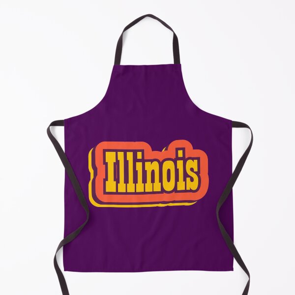 Item preview, Illinois State of America Retro Typography designed and sold by ArtNoveltee.