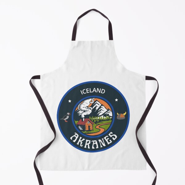 Item preview, Akranes Iceland Blue Emblem designed and sold by World Designs.