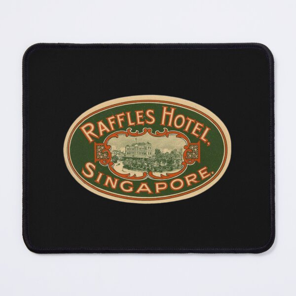 Item preview, Raffles Hotel (Singapore) Vintage Luggage Label designed and sold by FutureTraveller.