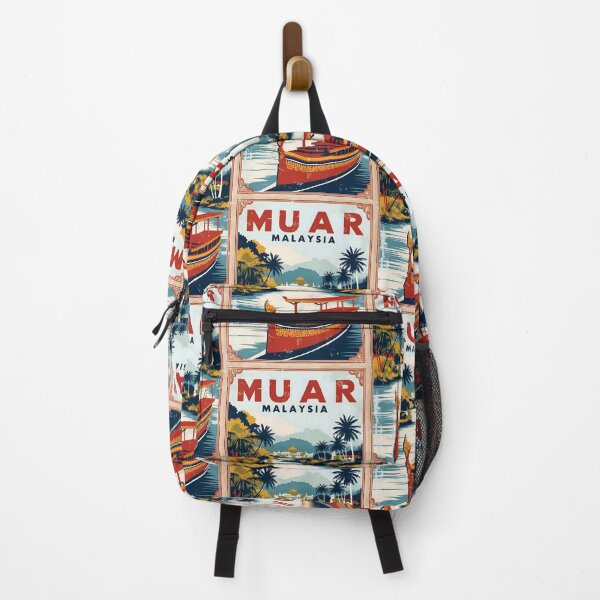 Item preview, Muar Malaysia Vintage Travel Tourism designed and sold by TravelersGems.