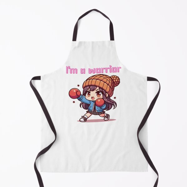 Item preview, i´m a warrior, Chibi Fighter with Boxing Gloves Artwork designed and sold by LWOI.