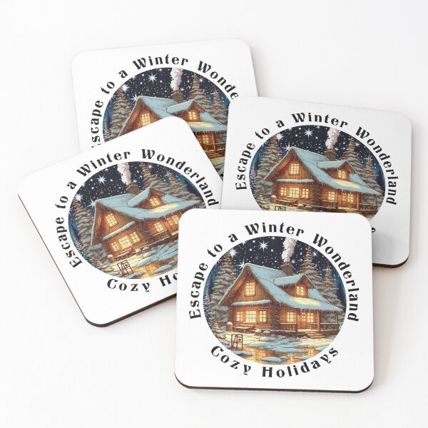 Item preview, Escape to a Winter Wonderland - Cozy Holidays - 2 designed and sold by ArtProjectShop.
