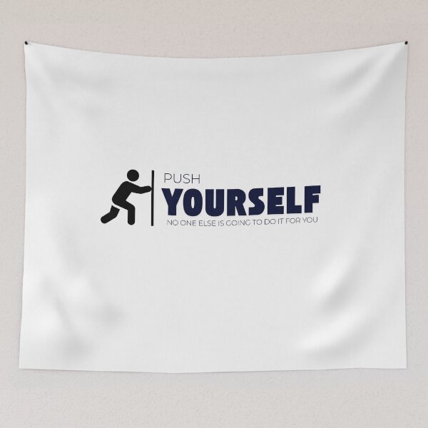 Item preview, Push yourself designed and sold by Kingkham-Design.