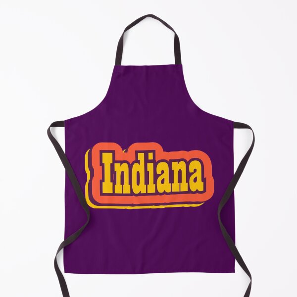 Item preview, Indiana State of America Retro Typography designed and sold by ArtNoveltee.