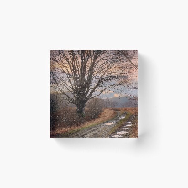 Item preview, Muddy Farm Road Tree designed and sold by Chowdershouter.