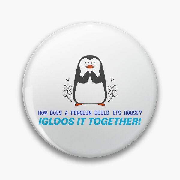 Item preview, How Does A Penguin Build Its House? Igloos It Together! T-Shirt designed and sold by PurifiedART.