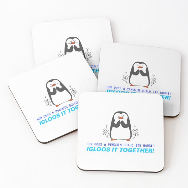 Item preview, How Does A Penguin Build Its House? Igloos It Together! T-Shirt designed and sold by PurifiedART.