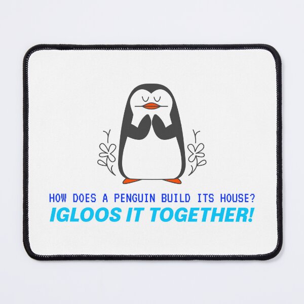 Item preview, How Does A Penguin Build Its House? Igloos It Together! T-Shirt designed and sold by PurifiedART.