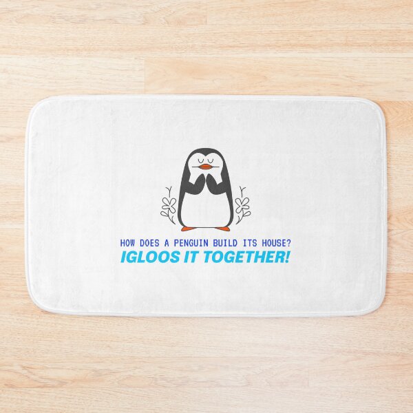 Item preview, How Does A Penguin Build Its House? Igloos It Together! T-Shirt designed and sold by PurifiedART.