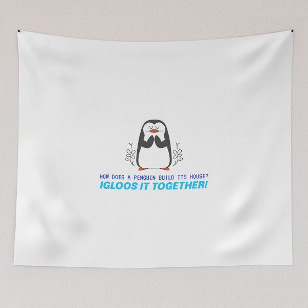 Item preview, How Does A Penguin Build Its House? Igloos It Together! T-Shirt designed and sold by PurifiedART.
