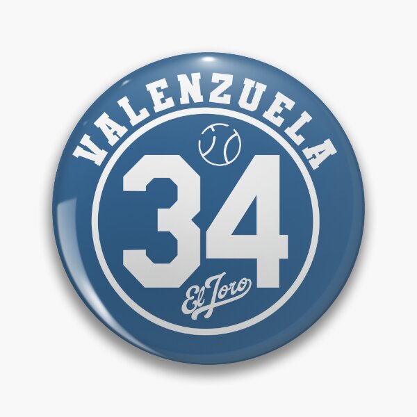 Item preview, Fernando Valenzuela 34 Memorial, RIP Fernando Valenzuela, Fernando El Toro designed and sold by Hoahip.