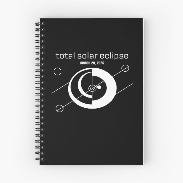 Item preview, Total Solar Eclipse 2025 cute and funny, abstract design.  designed and sold by Martisja.