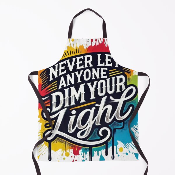 Item preview, Never Let Anyone Dim Your Light: A Motivational Quote designed and sold by gokhanuzen.