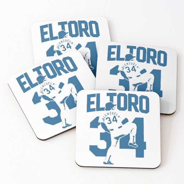 Item preview, RIP Fernando Valenzuela, Fernando Valenzuela 34 Memorial, Fernando El Toro designed and sold by Hoahip.