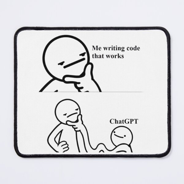 Item preview, Me writing code that works designed and sold by Programming Jokes.