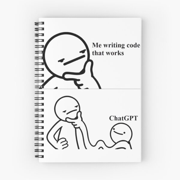 Item preview, Me writing code that works designed and sold by Programming Jokes.