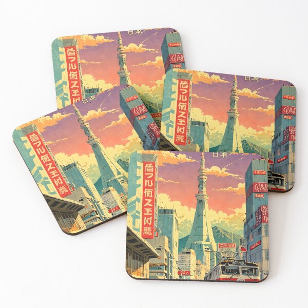 Item preview, Sendai Japan Retro Anime 80s Vintage Travel designed and sold by Retro-Anime9.
