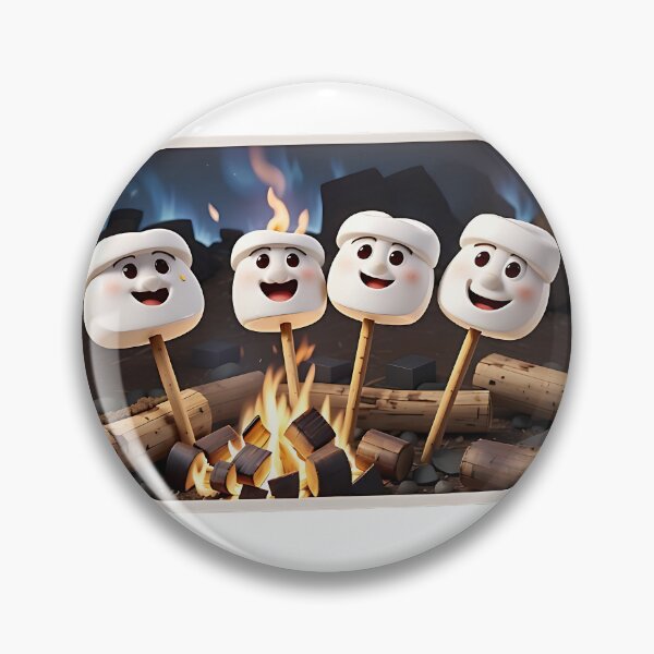 Item preview, Campfire Marshmallow Trio designed and sold by FluffyPeels.