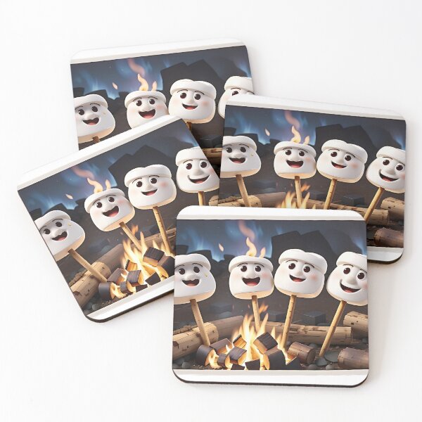 Item preview, Campfire Marshmallow Trio designed and sold by FluffyPeels.