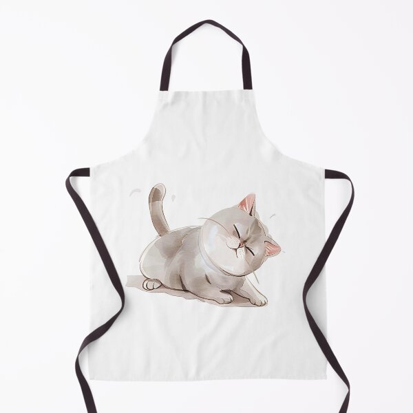 Item preview, A cute fat cat illustration in watercolor radiates warmth  designed and sold by kojinho.