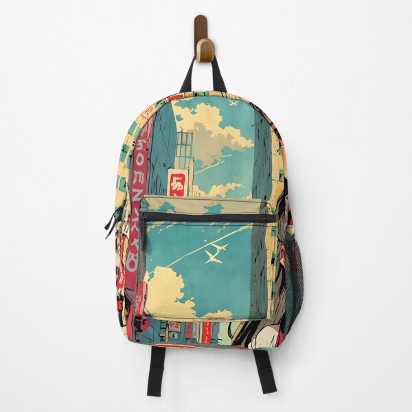 Item preview, Sendai Japan Retro Anime Girl 80s Vintage Travel designed and sold by Retro-Anime9.