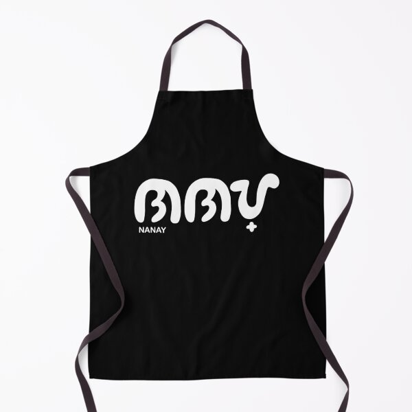 Item preview, Nanay Filipino for Mother in Baybayin Calligraphy White designed and sold by chocolatefund.