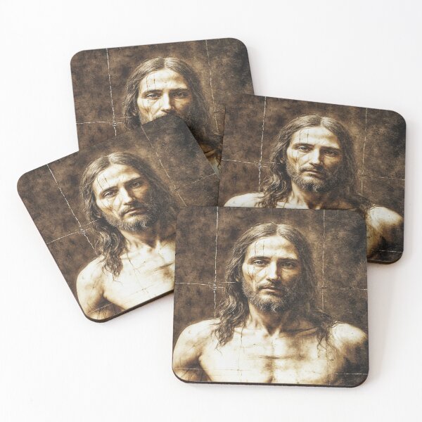 Item preview, Shroud Of Turin Generated Image Of Jesus of Nazareth High Quality Art designed and sold by CRUCIBLE 2020.