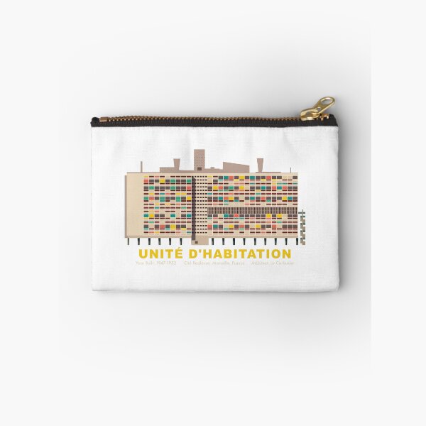 Item preview, Unité d'Habitation: Minimal Silhouette Tribute to an Architectural Legend designed and sold by Boogosh.
