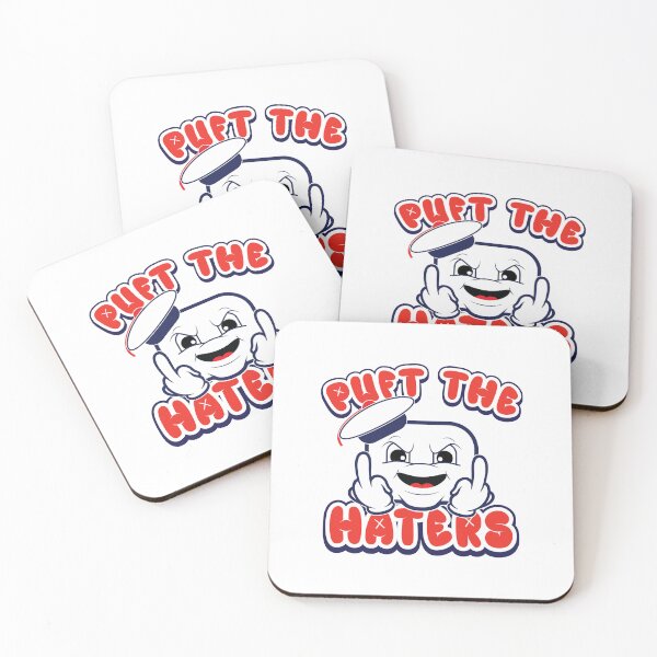Item preview, Puft The Haters - Funny Horror Movie designed and sold by Whimsical  Thinker.
