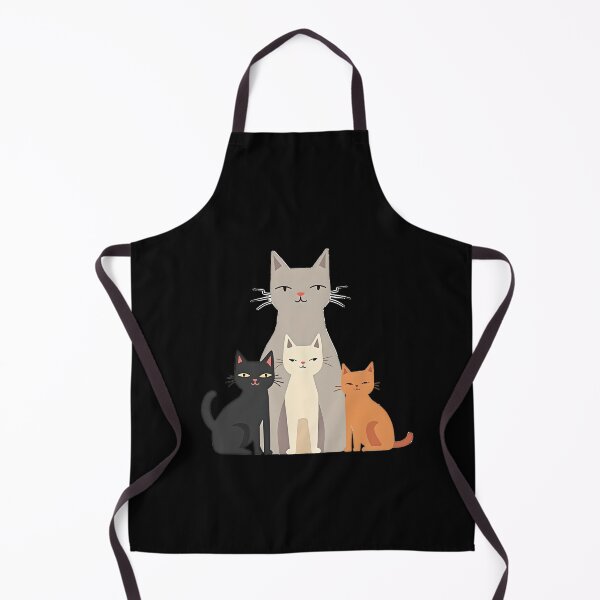Artikelvorschau, Niedliche Katzenfamilienillustration entworfen und verkauft von kjp-design.