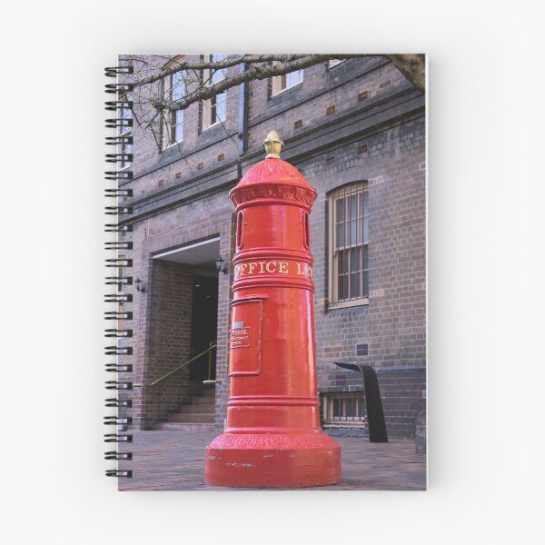Item preview, The Old Red Post Box designed and sold by Cissa King Photography.