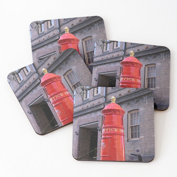 Item preview, The Old Red Post Box designed and sold by Cissa King Photography.