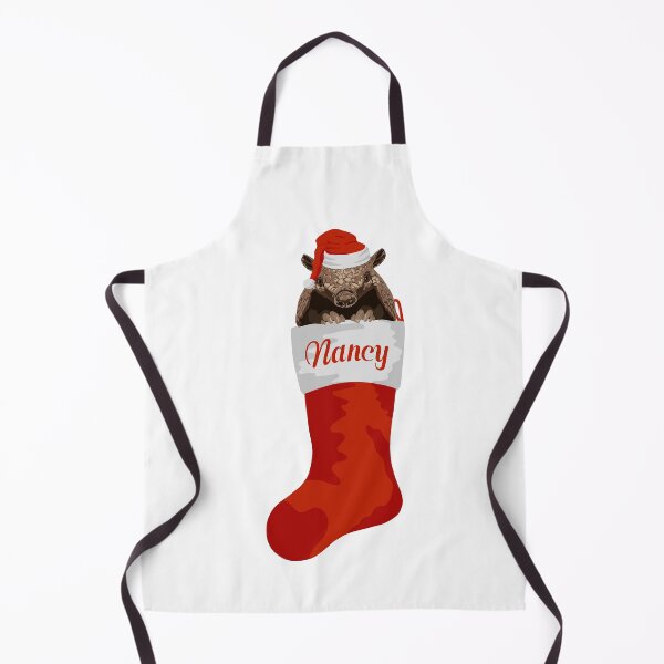 Item preview, Christmas stocking - armadillo - personalised - Nancy designed and sold by GeoCreate.